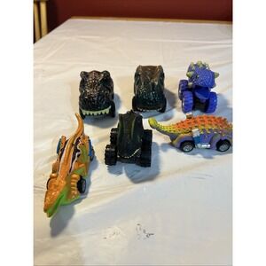 Lot Of 6 Dinosaur Cars